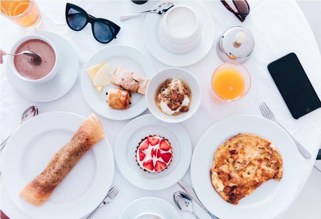 Breakfast plate